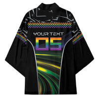 Custom Racing Pride Kimono Racing Rainbow Cyberpunk Style