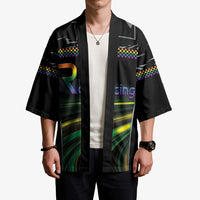 Custom Racing Pride Kimono Racing Rainbow Cyberpunk Style
