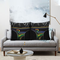 Racing Pride Pillow Cover Racing Rainbow Cyberpunk Style