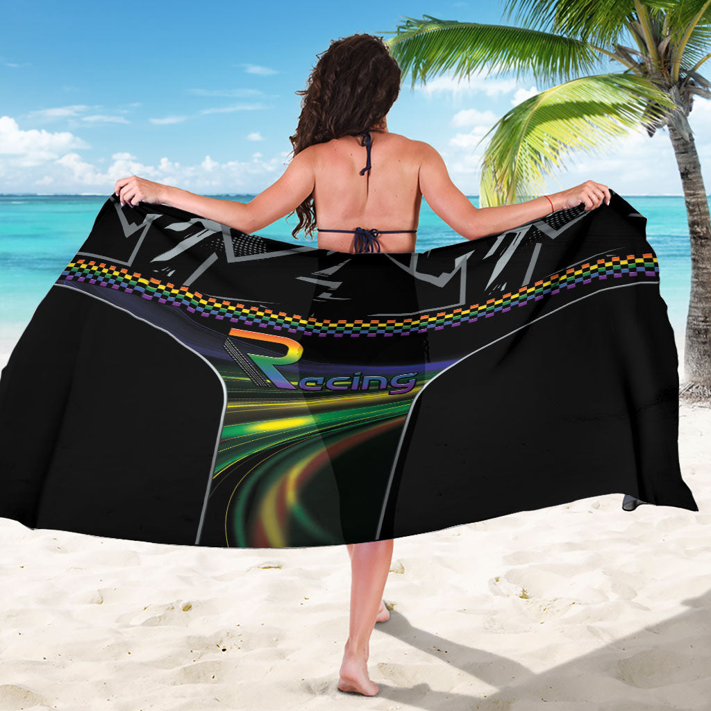 Racing Pride Sarong Racing Rainbow Cyberpunk Style