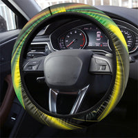 Racing Pride Steering Wheel Cover Racing Rainbow Cyberpunk Style