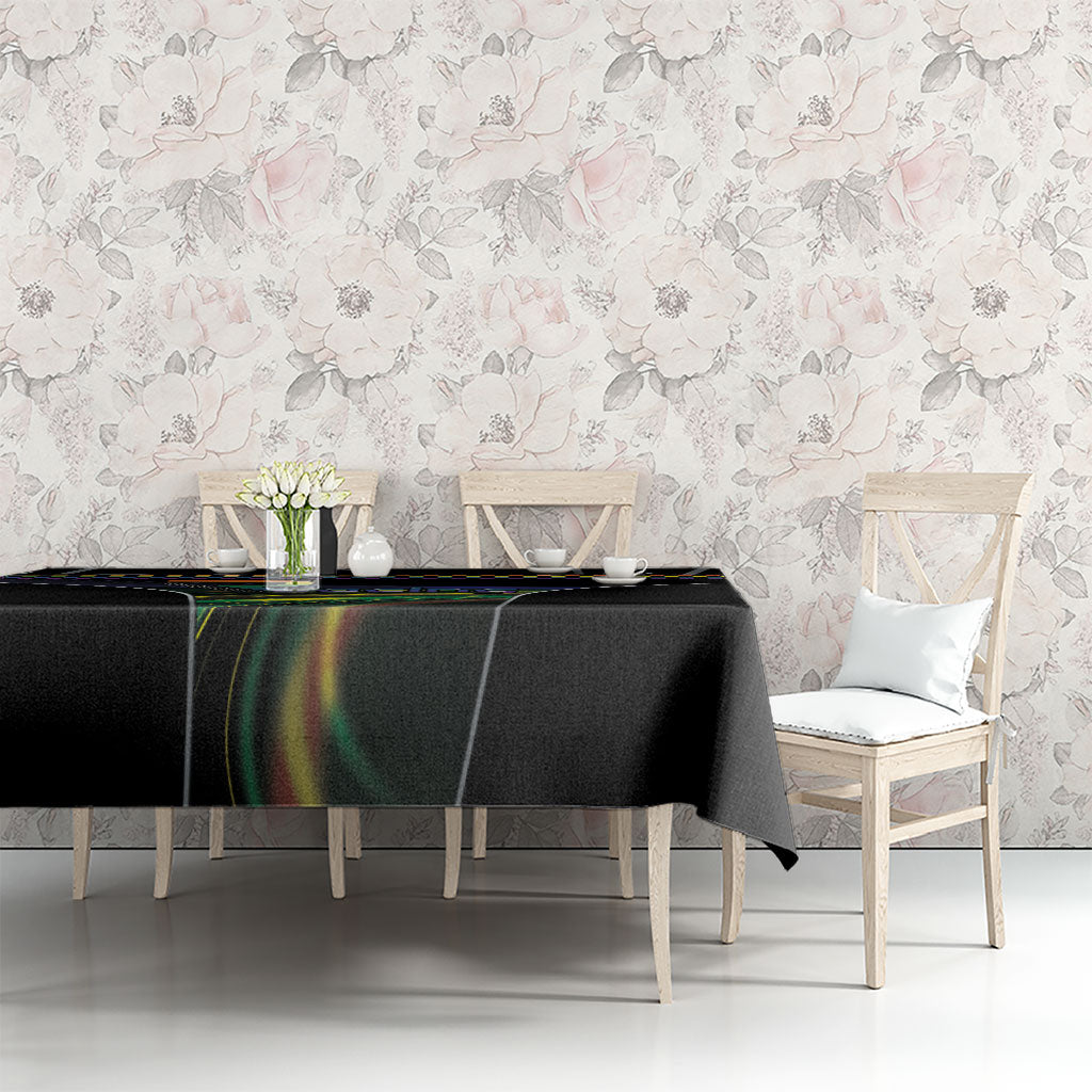 Racing Pride Tablecloth Racing Rainbow Cyberpunk Style