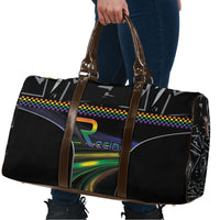 Racing Pride Travel Bag Racing Rainbow Cyberpunk Style