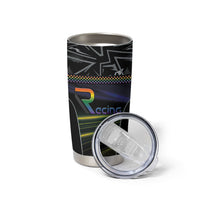 Custom Racing Pride Tumbler Cup Racing Rainbow Cyberpunk Style