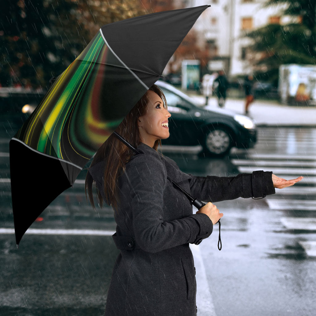 Racing Pride Umbrella Racing Rainbow Cyberpunk Style