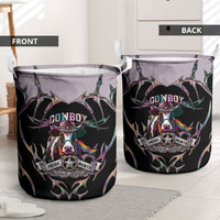 Cowboy Pride Month Sounds Gay Im in Laundry Basket Y2K Tribal Chrome With Rainbow Scarf Cow