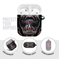 Cowboy Pride Month Sounds Gay Im in AirPods Case Y2K Tribal Chrome With Rainbow Scarf Cow