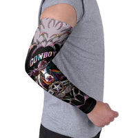 Cowboy Pride Month Sounds Gay Im in Arm Sleeves Y2K Tribal Chrome With Rainbow Scarf Cow