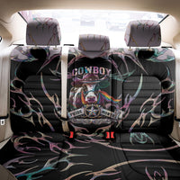 Cowboy Pride Month Sounds Gay Im in Back Car Seat Cover Y2K Tribal Chrome With Rainbow Scarf Cow