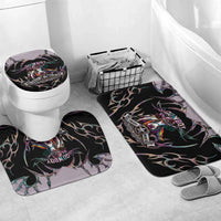 Cowboy Pride Month Sounds Gay Im in Bathroom Set Y2K Tribal Chrome With Rainbow Scarf Cow