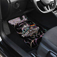 Cowboy Pride Month Sounds Gay Im in Car Mats Y2K Tribal Chrome With Rainbow Scarf Cow