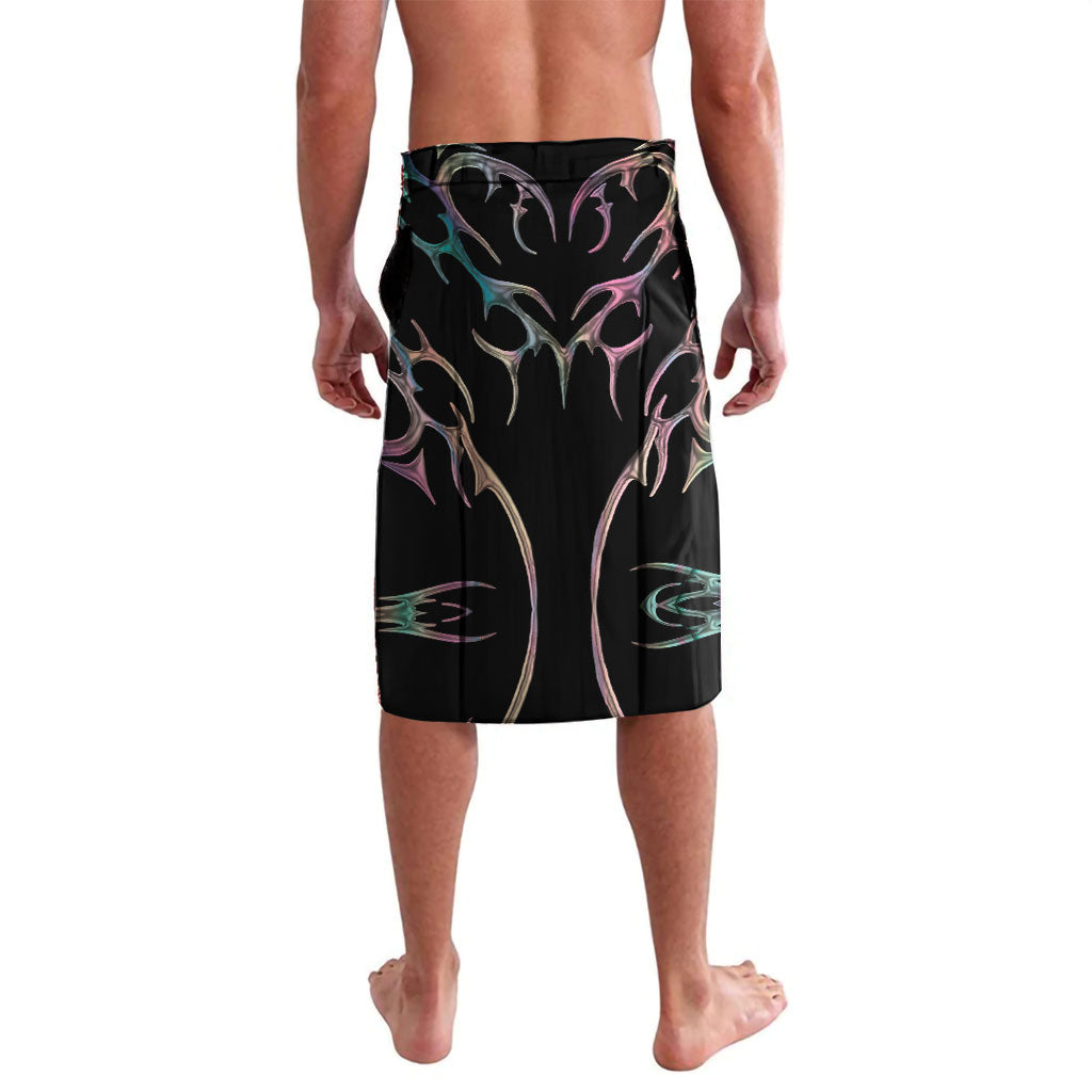 Cowboy Pride Month Sounds Gay Im in Lavalava Y2K Tribal Chrome With Rainbow Scarf Cow
