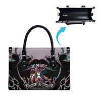 Cowboy Pride Month Sounds Gay Im in Leather Bag Y2K Tribal Chrome With Rainbow Scarf Cow