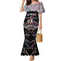 Cowboy Pride Month Sounds Gay Im in Mermaid Dress Y2K Tribal Chrome With Rainbow Scarf Cow
