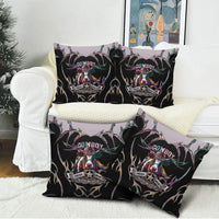 Cowboy Pride Month Sounds Gay Im in Pillow Cover Y2K Tribal Chrome With Rainbow Scarf Cow