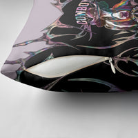 Cowboy Pride Month Sounds Gay Im in Pillow Cover Y2K Tribal Chrome With Rainbow Scarf Cow