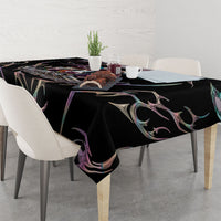 Cowboy Pride Month Sounds Gay Im in Tablecloth Y2K Tribal Chrome With Rainbow Scarf Cow