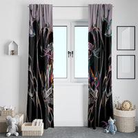 Cowboy Pride Month Sounds Gay Im in Window Curtain Y2K Tribal Chrome With Rainbow Scarf Cow