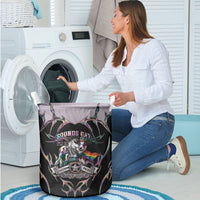Cowboy Pride Month Sounds Gay Im in Laundry Basket Y2K Tribal Chrome With Rainbow Scarf Cow Version 2