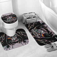 Cowboy Pride Month Sounds Gay Im in Bathroom Set Y2K Tribal Chrome With Rainbow Scarf Cow Version 2