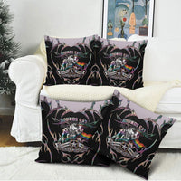 Cowboy Pride Month Sounds Gay Im in Pillow Cover Y2K Tribal Chrome With Rainbow Scarf Cow Version 2