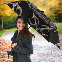 Cowboy Pride Month Sounds Gay Im in Umbrella Y2K Tribal Chrome With Rainbow Scarf Cow Version 2