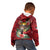 Personalized Antigua and Barbuda Kid Hoodie Tropical Flowers Stag Deer - Wonder Print Shop