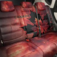 Canada Maple Leaf Back Car Seat Cover Red Galaxy Style - Wonder Print Shop