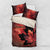 Canada Maple Leaf Bedding Set Red Galaxy Style - Wonder Print Shop