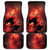 Canada Maple Leaf Car Mats Red Galaxy Style - Wonder Print Shop