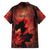 Personalized Canada Maple Leaf Hawaiian Shirt Red Galaxy Style - Wonder Print Shop