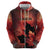 Personalized Canada Maple Leaf Hoodie Red Galaxy Style - Wonder Print Shop