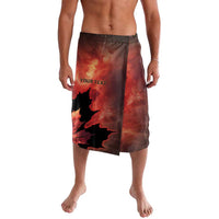 Personalized Canada Maple Leaf Lavalava Red Galaxy Style - Wonder Print Shop