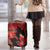 Canada Maple Leaf Luggage Cover Red Galaxy Style - Wonder Print Shop