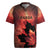 Personalized Canada Maple Leaf Rugby Jersey Red Galaxy Style - Wonder Print Shop