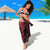 Canada Maple Leaf Sarong Red Galaxy Style - Wonder Print Shop