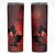 Personalized Canada Maple Leaf Skinny Tumbler Red Galaxy Style - Wonder Print Shop