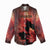 Personalized Canada Maple Leaf Women Casual Shirt Red Galaxy Style - Wonder Print Shop