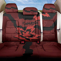 Canada Maple Leaf Back Car Seat Cover Unique Style Red Version - Wonder Print Shop