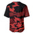 Canada Maple Leaf Baseball Jersey Unique Style Red Version - Wonder Print Shop