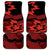 Canada Maple Leaf Car Mats Unique Style Red Version - Wonder Print Shop