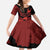 Canada Maple Leaf Family Matching Long Sleeve Bodycon Dress and Hawaiian Shirt Unique Style Red Version - Wonder Print Shop