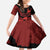 Canada Maple Leaf Family Matching Off The Shoulder Long Sleeve Dress and Hawaiian Shirt Unique Style Red Version - Wonder Print Shop