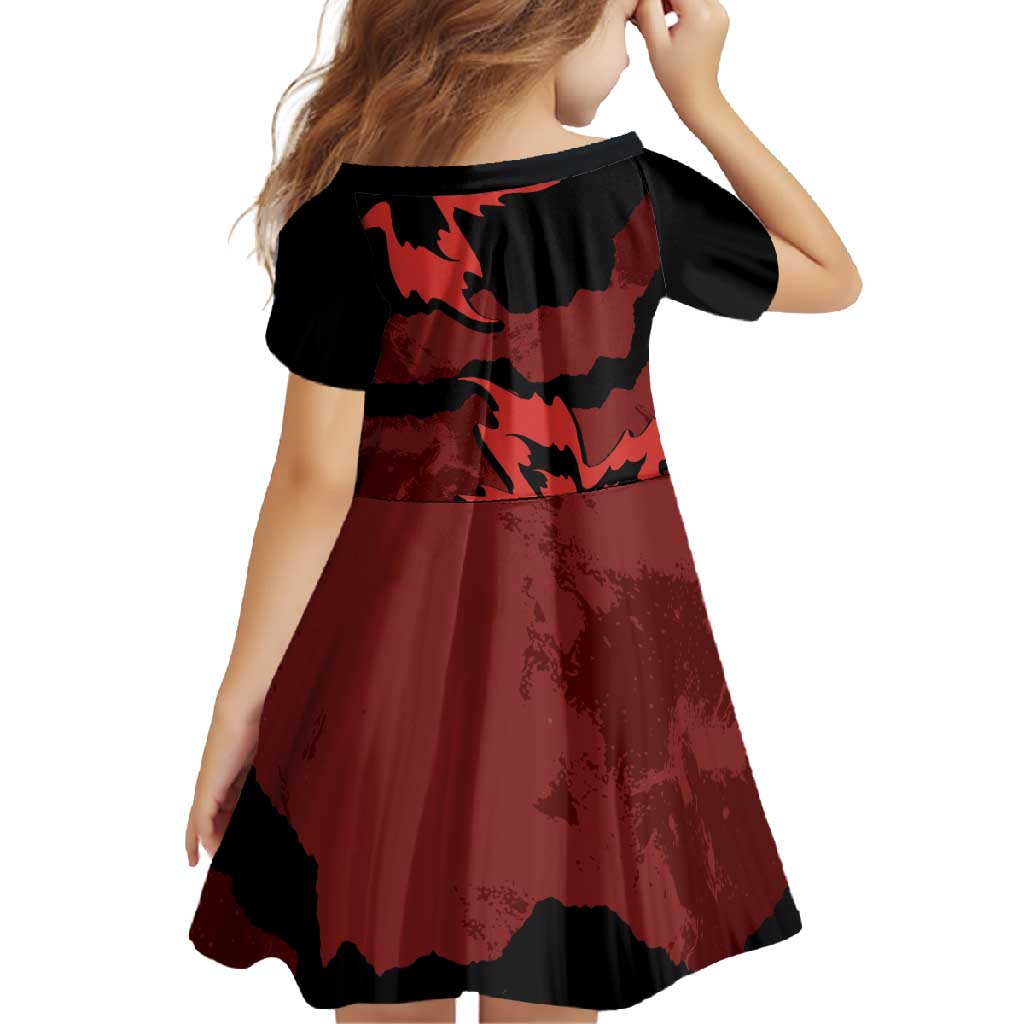 Canada Maple Leaf Family Matching Off Shoulder Maxi Dress and Hawaiian Shirt Unique Style Red Version - Wonder Print Shop