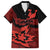 Canada Maple Leaf Family Matching Off Shoulder Maxi Dress and Hawaiian Shirt Unique Style Red Version - Wonder Print Shop