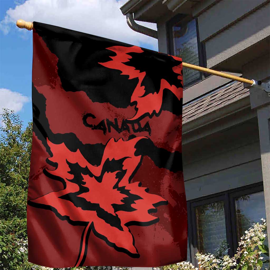 Canada Maple Leaf Garden Flag Unique Style Red Version - Wonder Print Shop