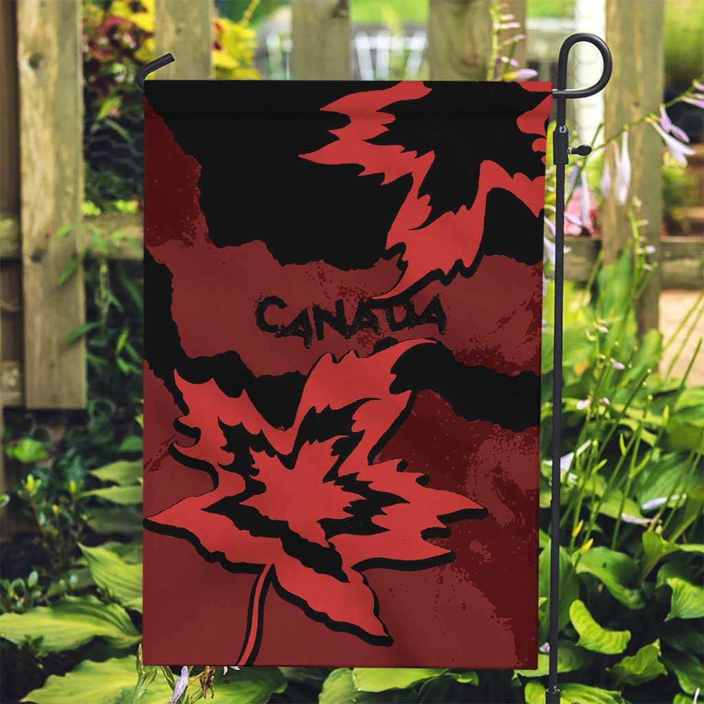 Canada Maple Leaf Garden Flag Unique Style Red Version - Wonder Print Shop