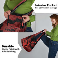 Canada Maple Leaf Grocery Bag Unique Style Red Version - Wonder Print Shop