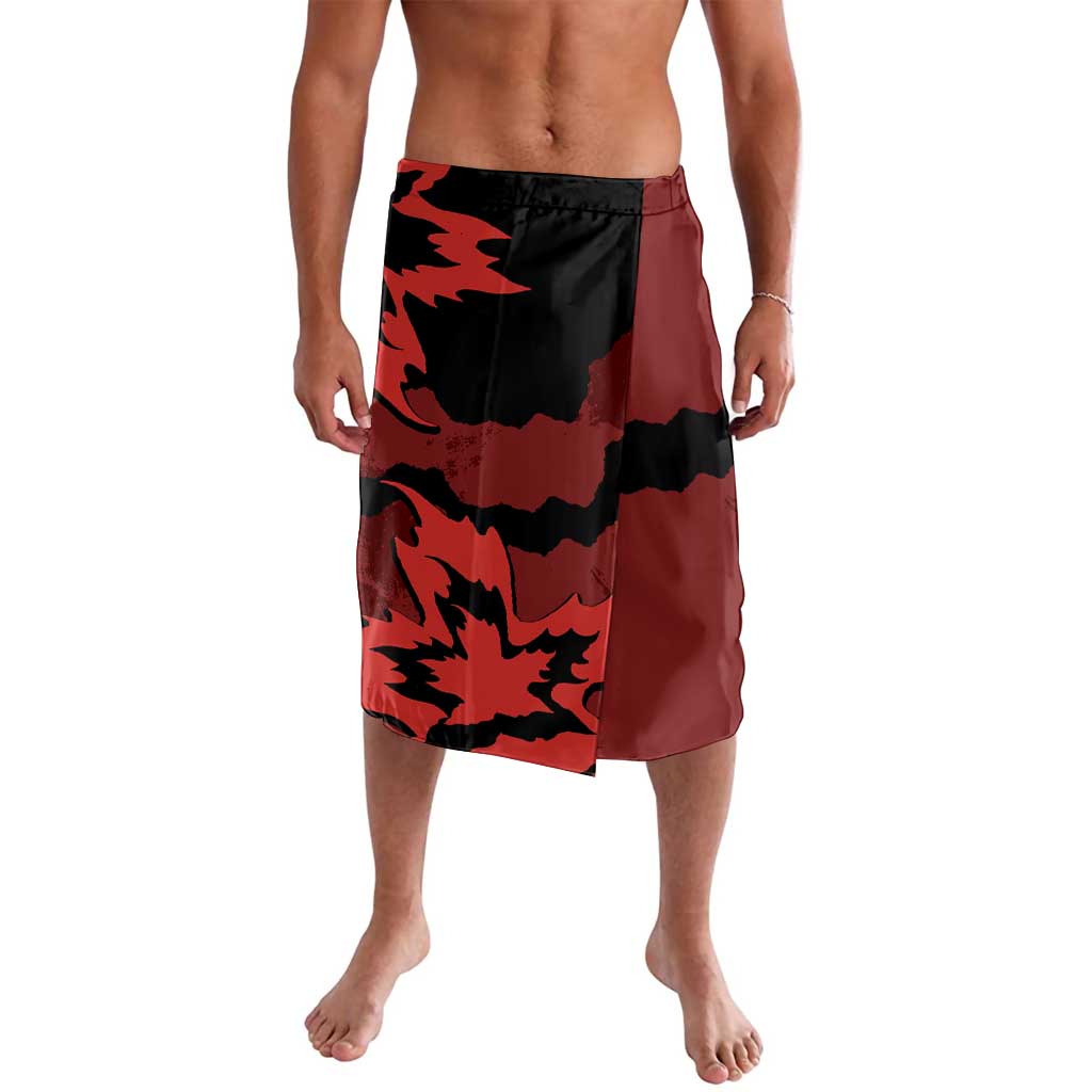 Canada Maple Leaf Lavalava Unique Style Red Version - Wonder Print Shop