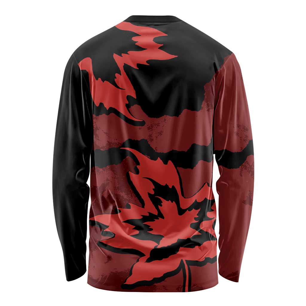 Canada Maple Leaf Long Sleeve Shirt Unique Style Red Version - Wonder Print Shop
